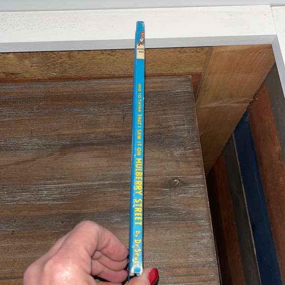 Vntg 1964 And to think that I saw it on mulberry street’ Dr Seuss book vanguard - Picture 8 of 9